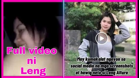 Leng Scandal (Leng Altura) VIRAL Ngayon Sa Social Media.
